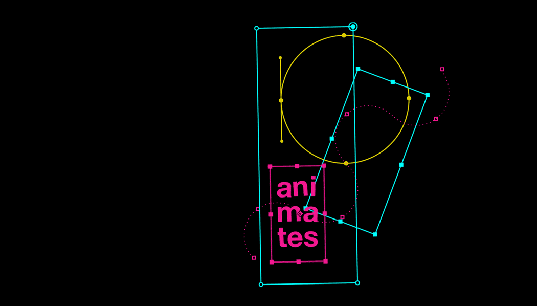 Animates A living brand identity for an animation studio