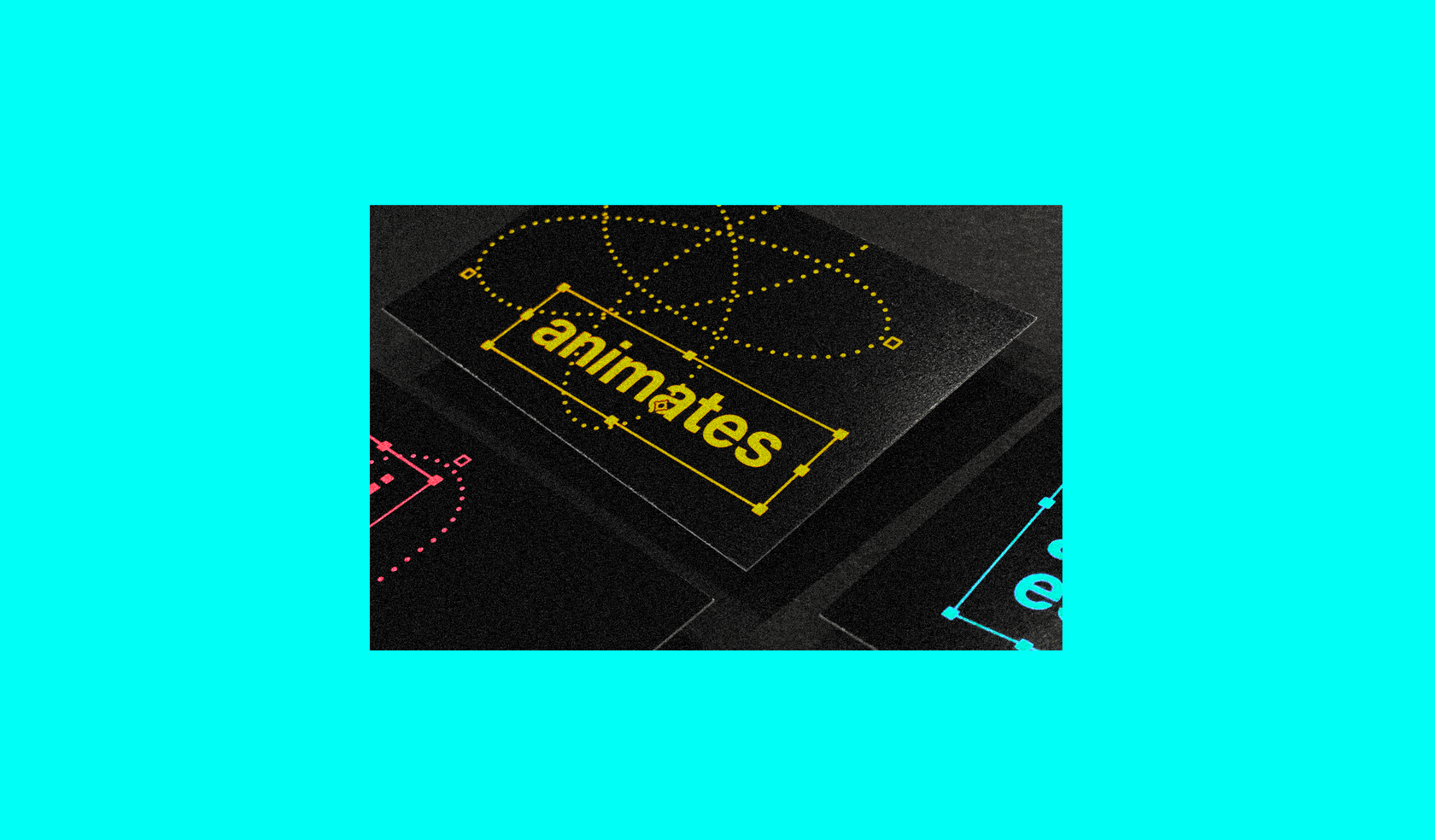 Animates A living brand identity for an animation studio