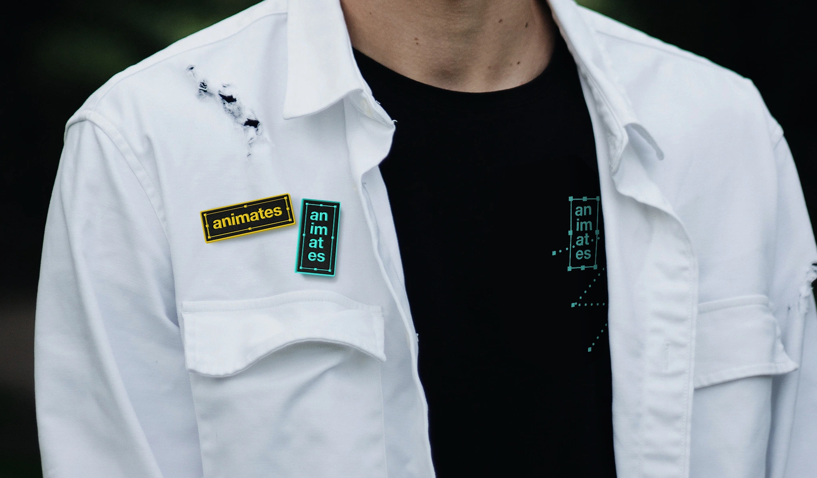 Animates A living brand identity for an animation studio