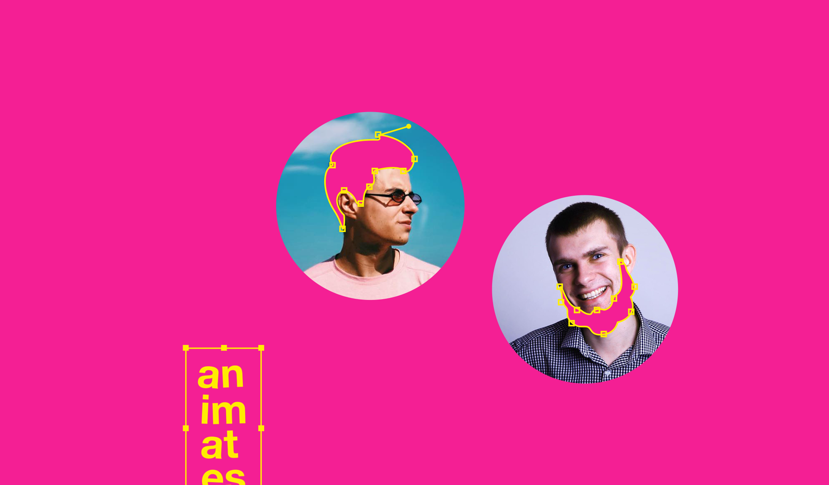 Animates A living brand identity for an animation studio