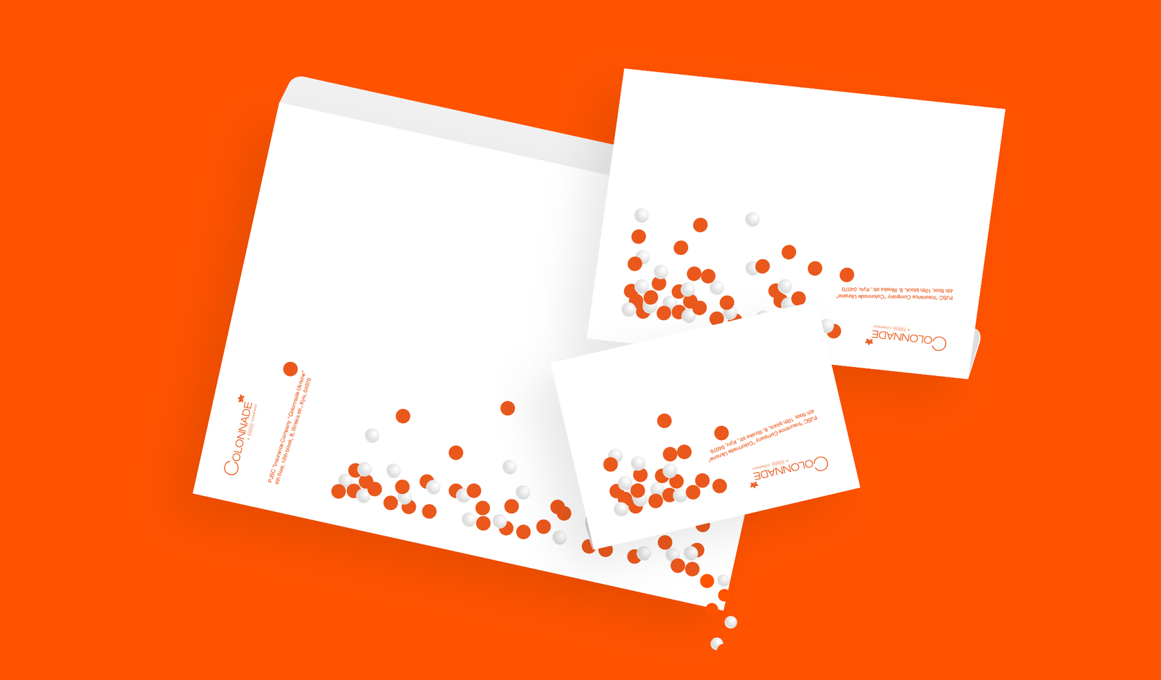 Colonnade Branding for a digital insurance company