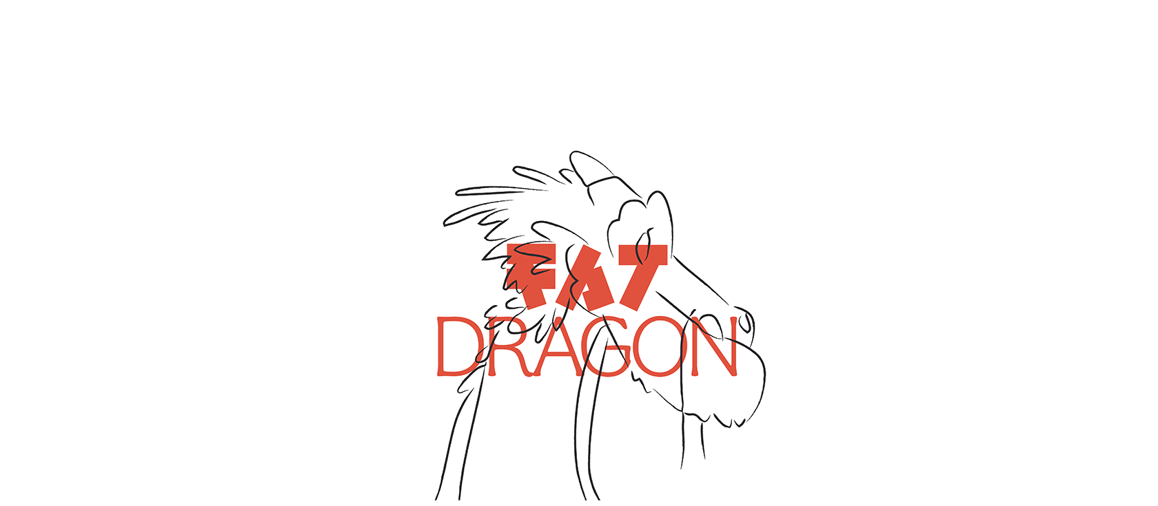 Fat Dragon Branding for an Asian restaurant in Lviv