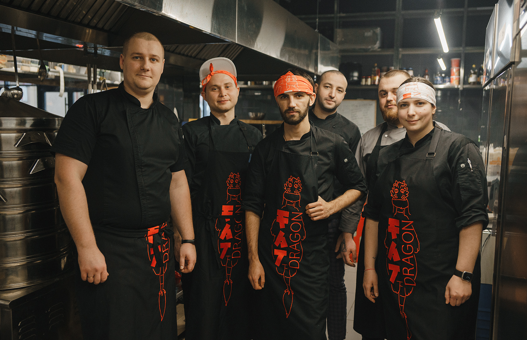 Fat Dragon Branding for an Asian restaurant in Lviv