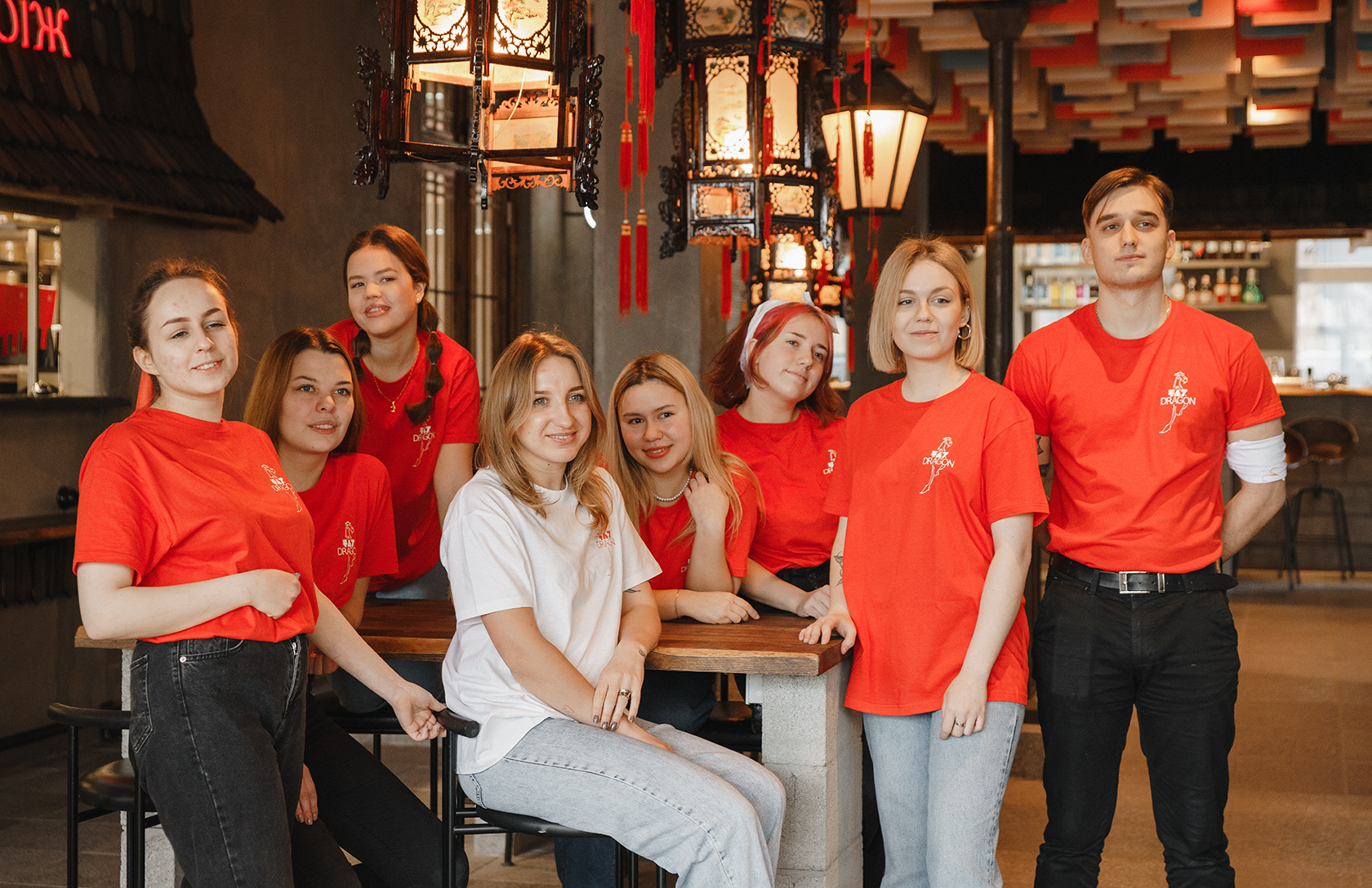 Fat Dragon Branding for an Asian restaurant in Lviv