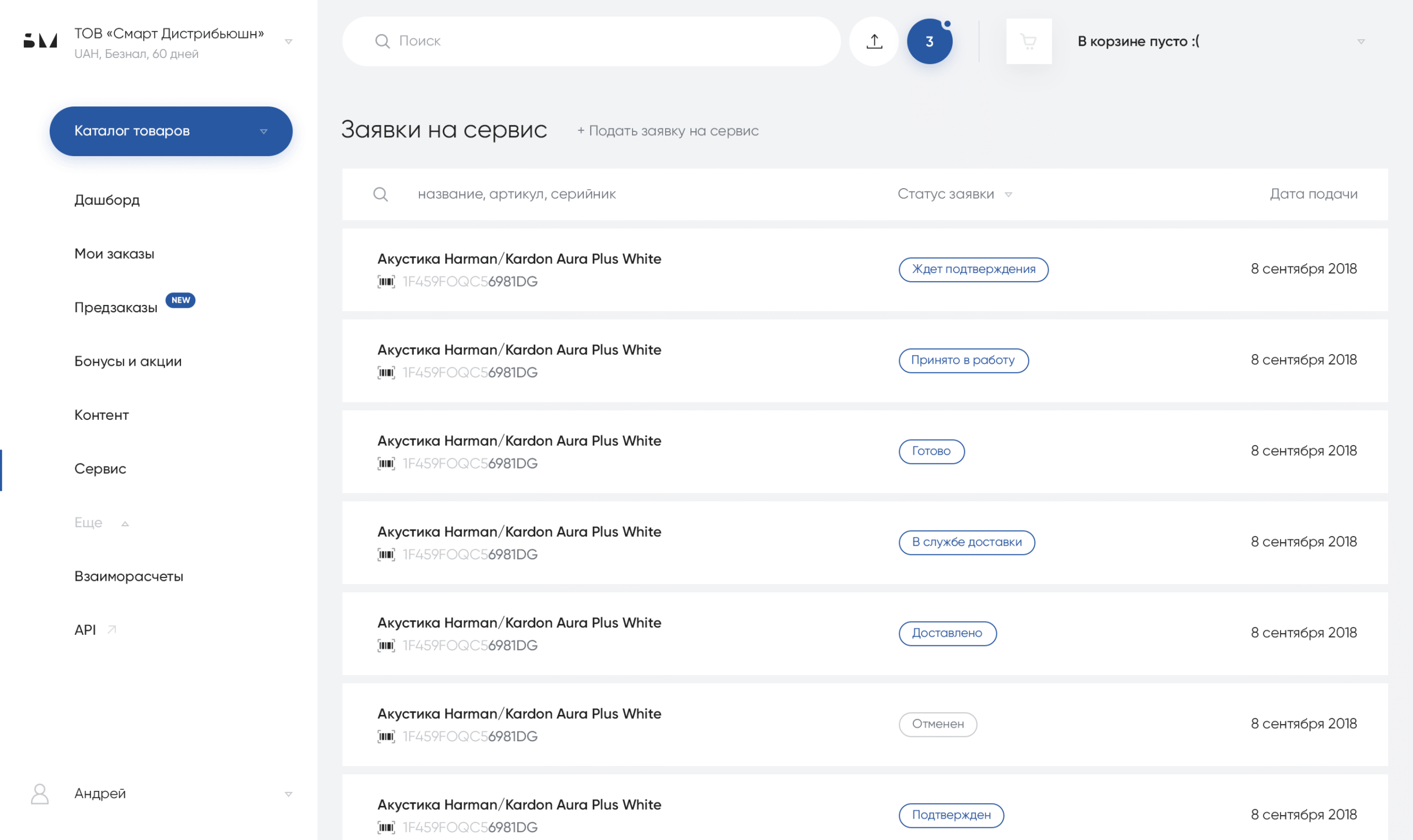 Smart Group B2B online service of the future