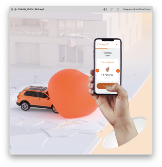 Beautiful 3D videos for a digital insurance company